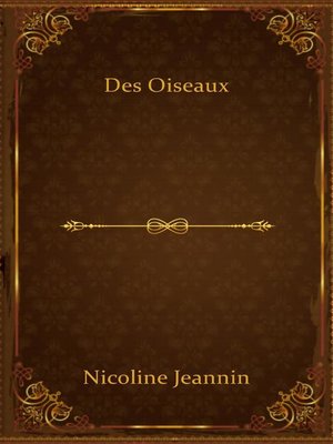 cover image of Des oiseaux